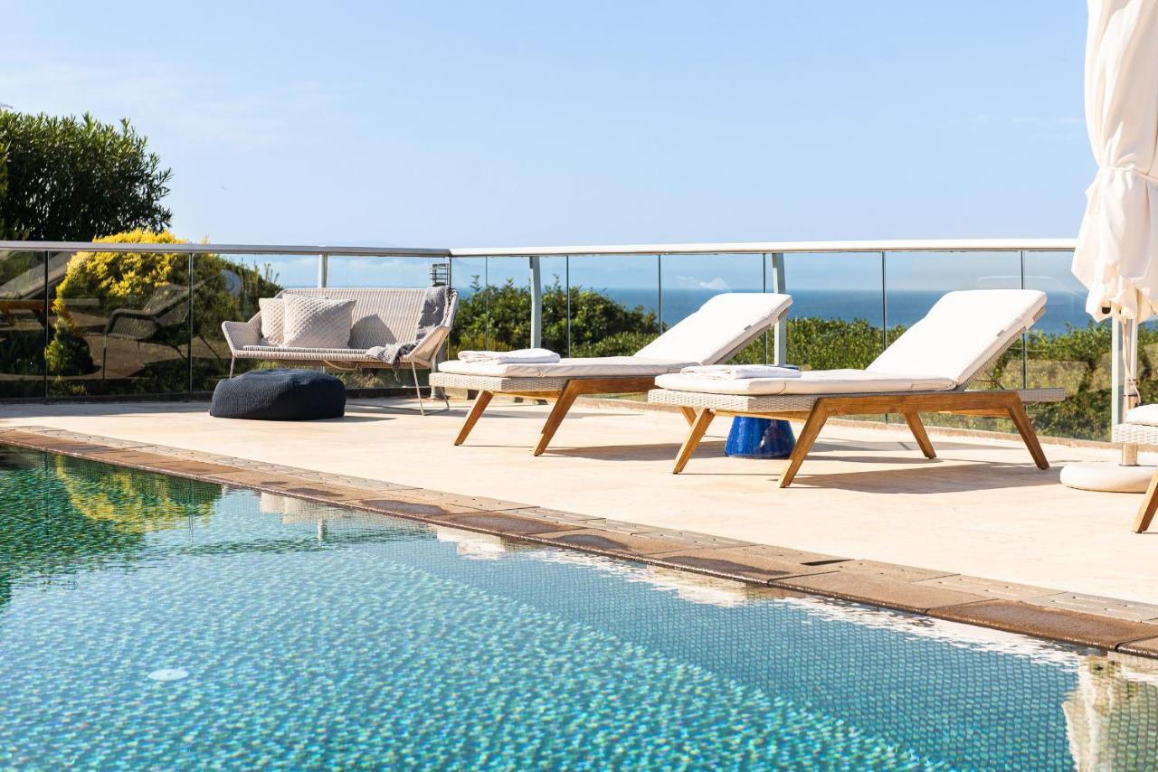 Magnifique Villa Avec Piscine Au Bord De Mer Chorafakia Exterior foto